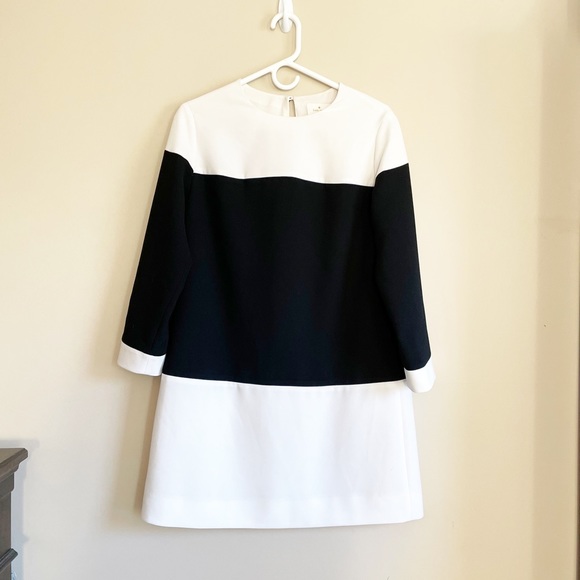 KATE SPADE Delray Head in the Clouds Color Block Shift Dress Size 6 - Picture 2 of 9